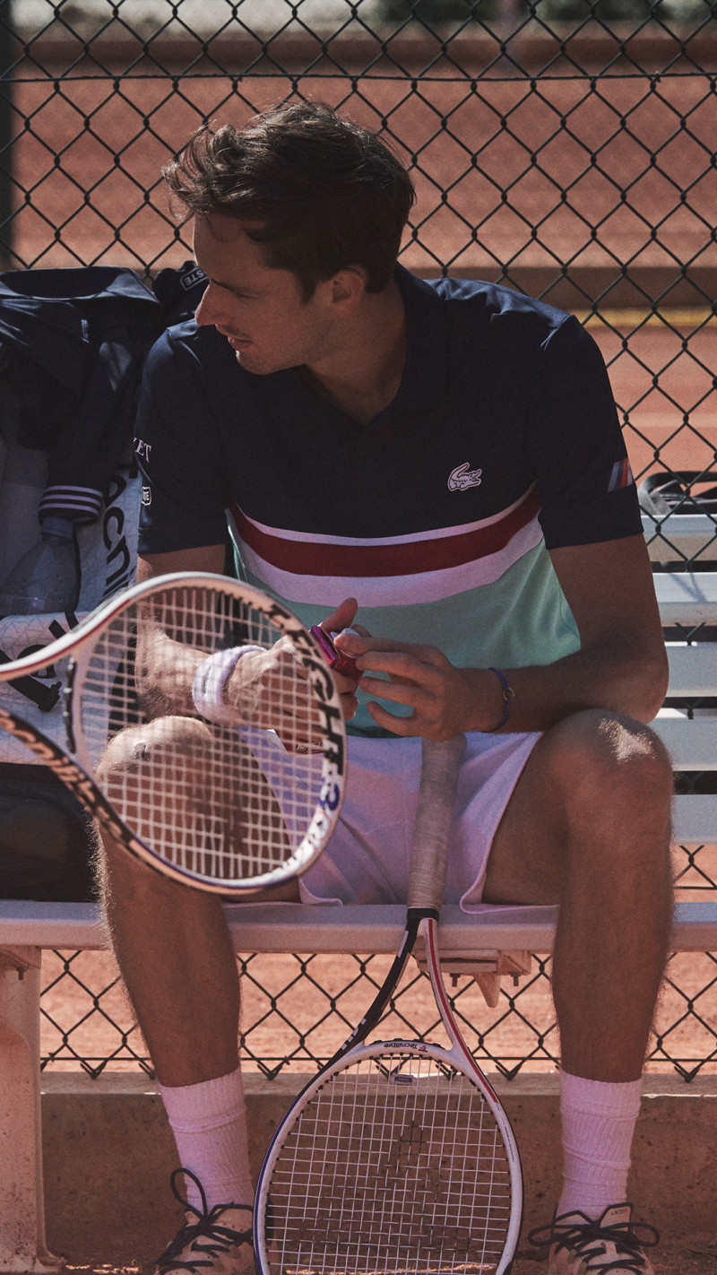 Lacoste FW21 with Daniil Medvedev & Novak Djokovic image-0