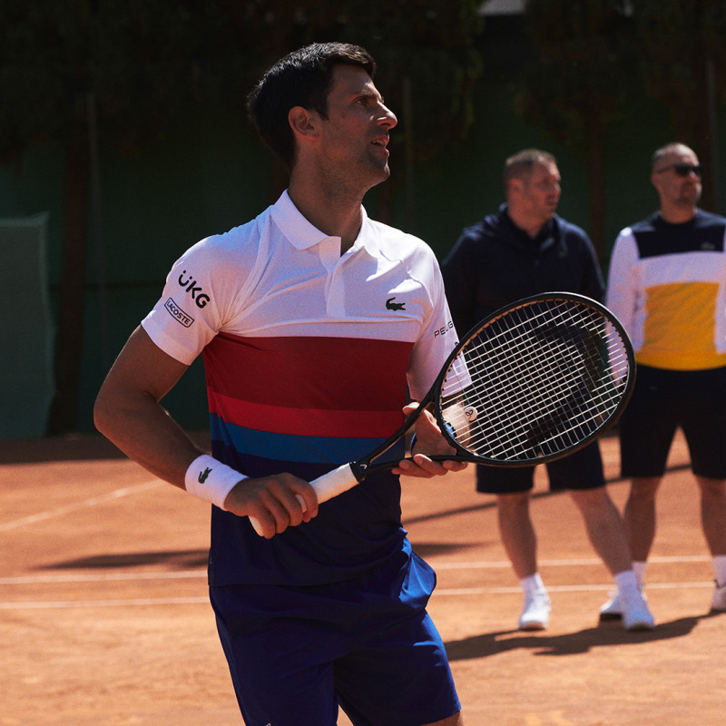 Lacoste FW21 with Daniil Medvedev & Novak Djokovic image-6