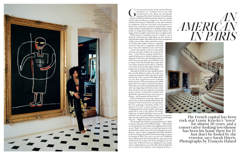 Lenny Kravitz x British Vogue image-0